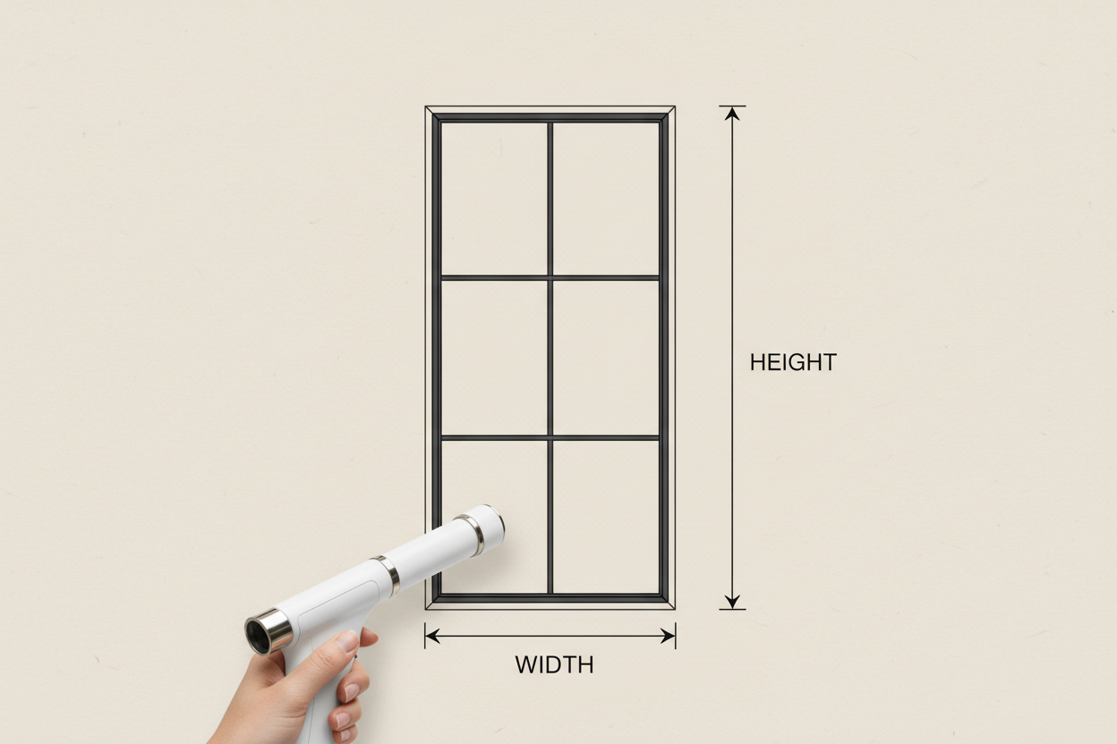 How to measure windows for curtains