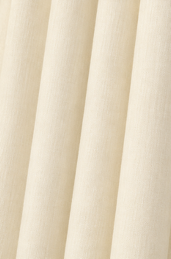 Tessivra Linen Ready Made Privacy Curtains – Pinch Pleat Unlined | Ivory, Light Gray & Sky Blue
